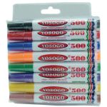Yosogo 500 Whiteboard Marker (Fine)(8 Colour)